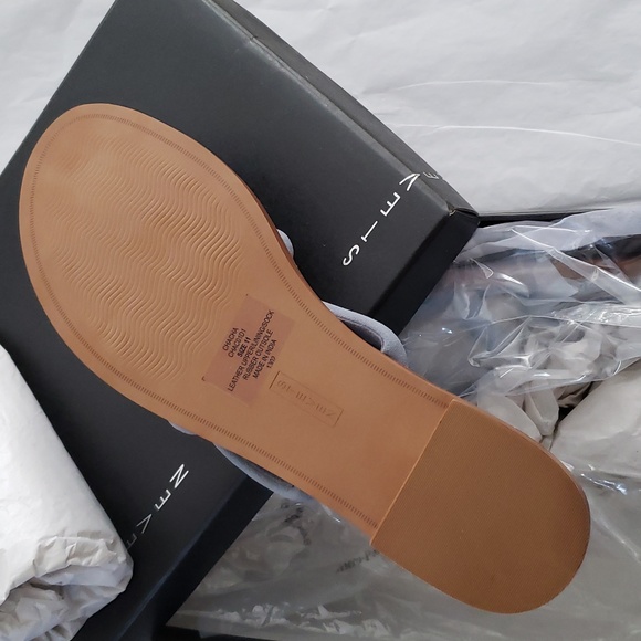 Steven by Steve Madden NEW Suede Leather Strappy Cushion CHACHA Sandal MULE 11 - Picture 6 of 11